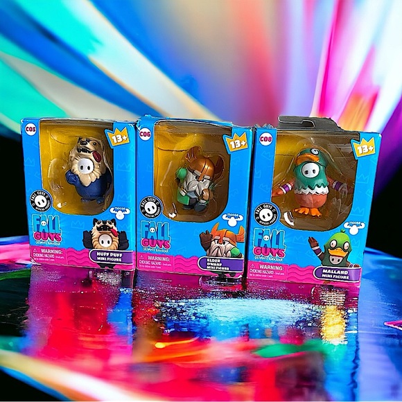 Fall Guys: Ultimate Knockout - Mini Figures - Set of 7 - Picture 2 of 4